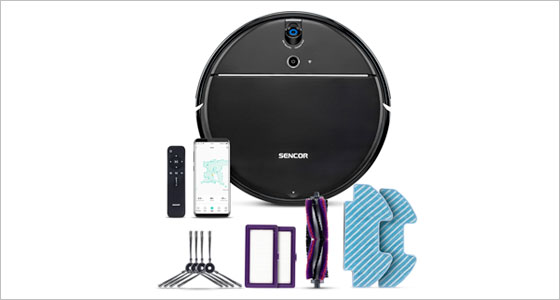 Robotický vysávač SENCOR SRV 8550BK